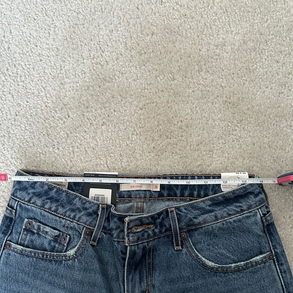 NWT Levi’s premium low loose size 26 good life dark wash - Picture 5 of 5